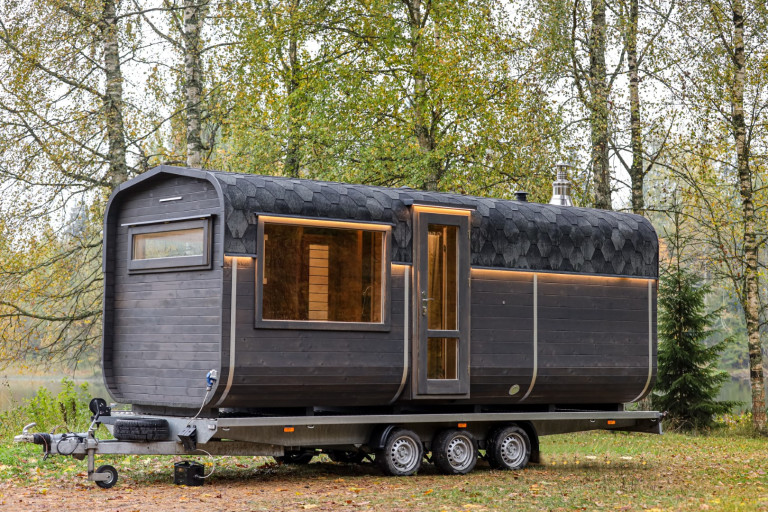 Rechteckige Sauna 6 M